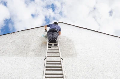 Peinture extérieure à Graçay — façades et ravalement